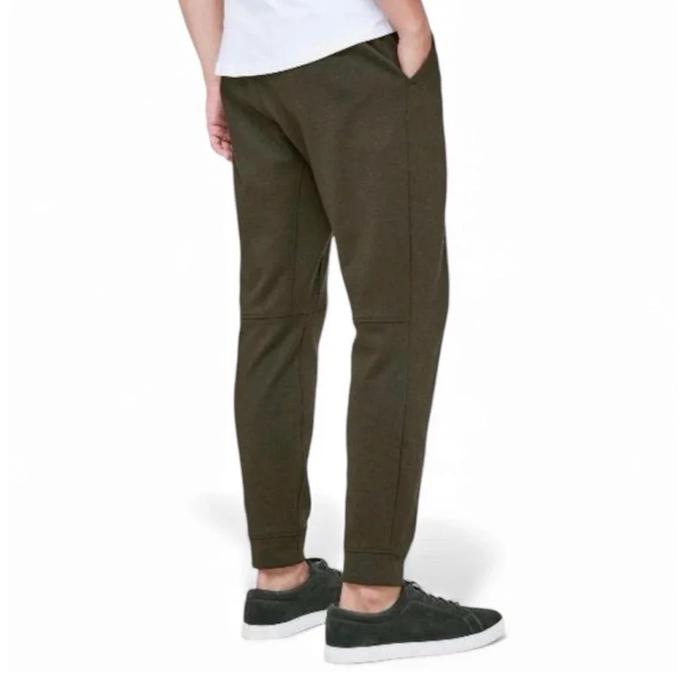 Lululemon City Sweat Jogger Mens Small Olive Green French Terry Sweatpants S - Picture 2 of 7